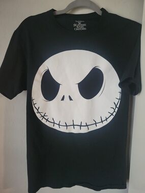 Men's Disney The Nightmare Before Christmas Black Tee